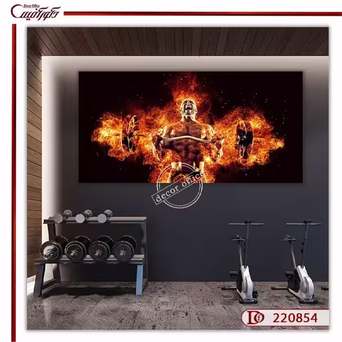 تابلو دیواری وزنه برداری E220854