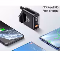 شارژر دیواری مک دودو مدل LCH-7231 به همرا کابل تبدیل لایتنینگ