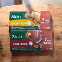 عصاره گوشت و مرغ کنور 24 عددی knorr
