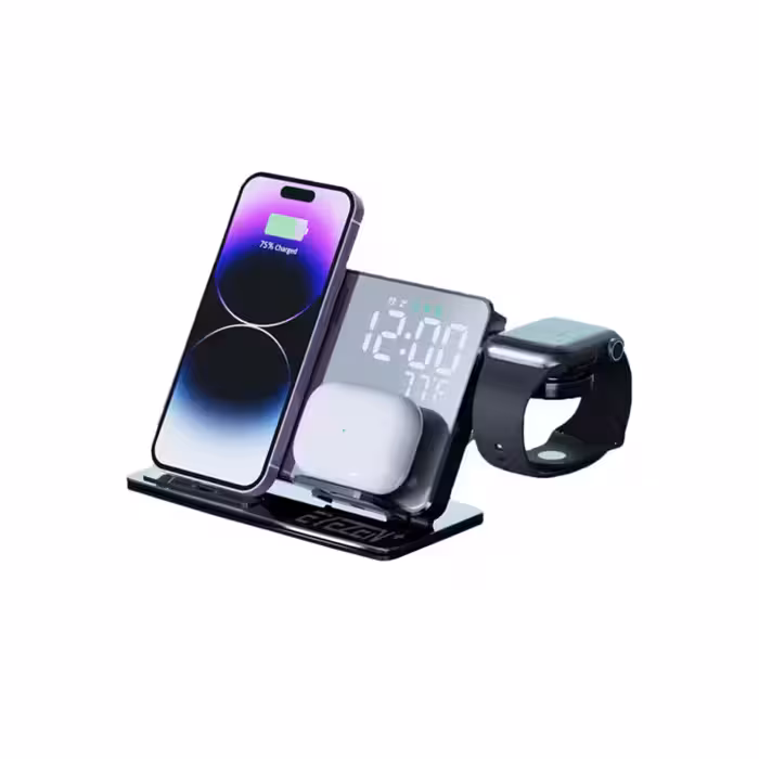 شارژر وایرلس ایزن پلاس مدل 4in1 Wireless EM-01