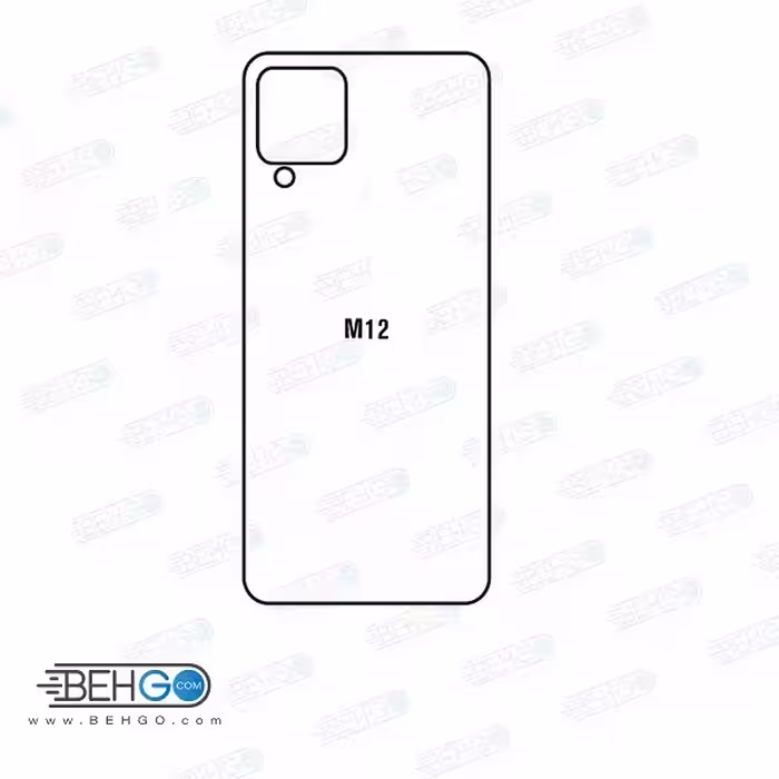 برچسب پشت گوشی سامسونگ Samsung M12