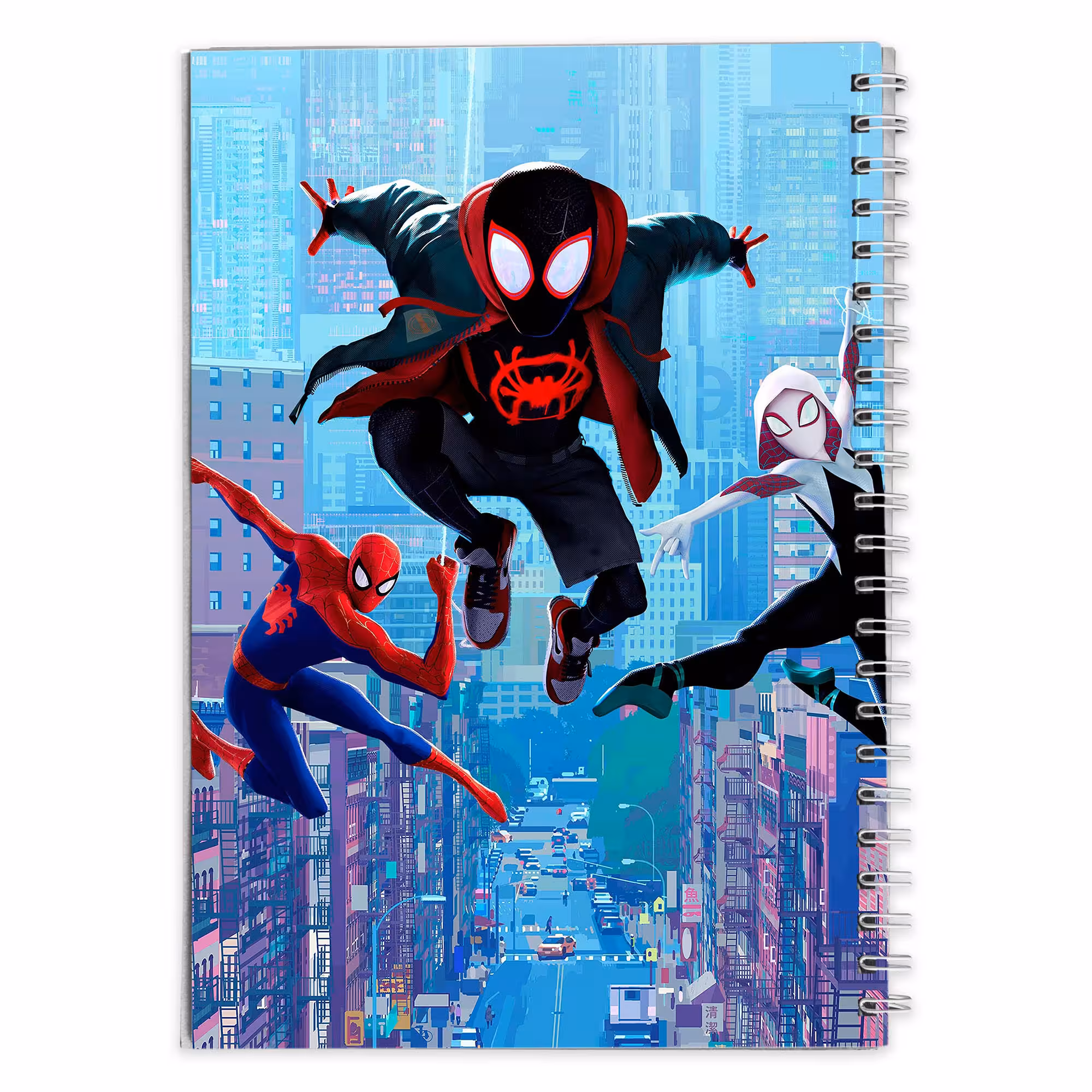 دفتر مشق کارتون مرد عنکبوتی