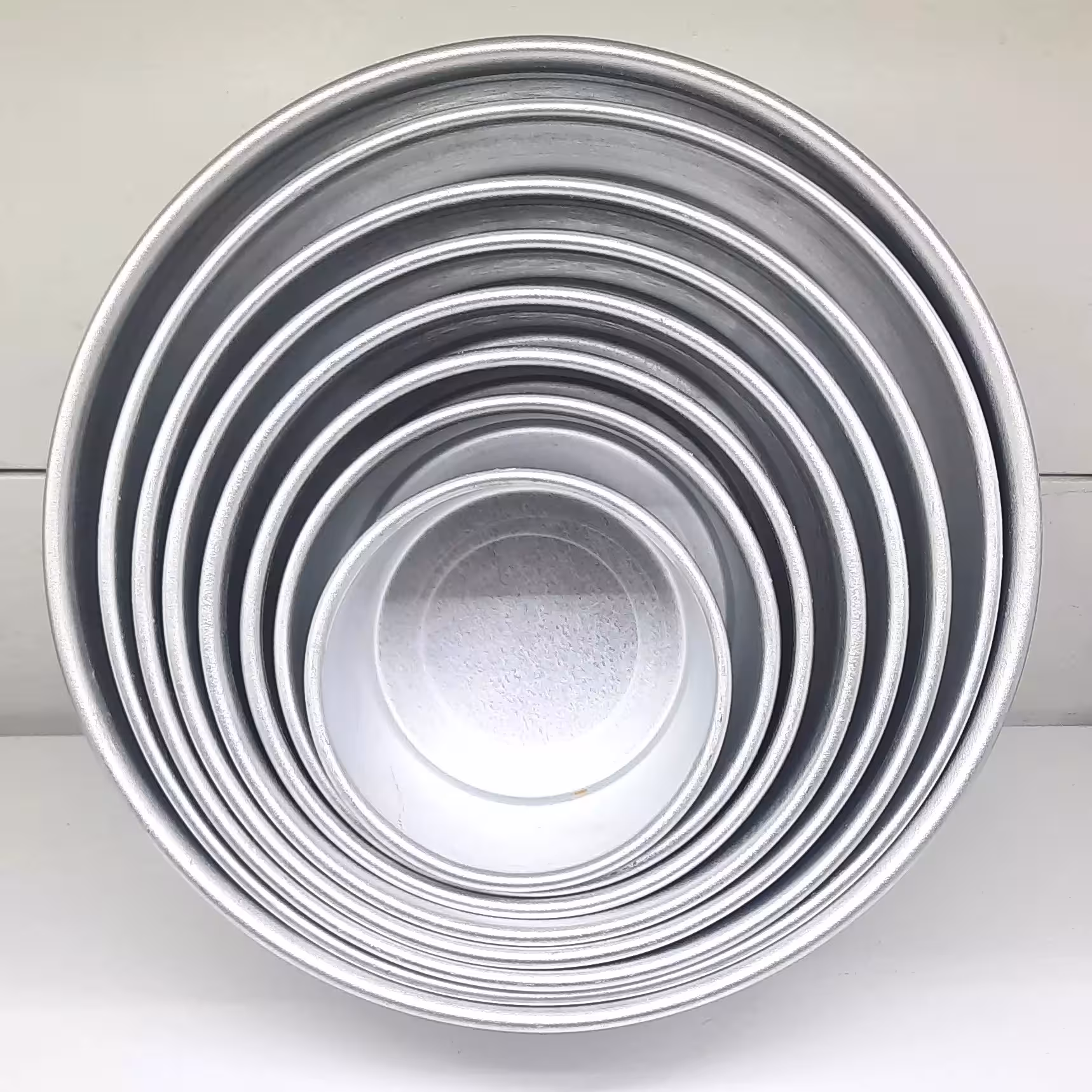 قالب کیک گرد آلومینیوم اعلاء قطر 22 سانت ارتفاع 10 سانت