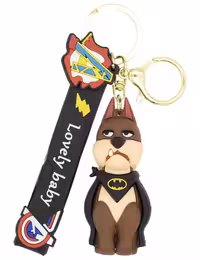 جاکلیدی سیلیکونی فانتزی طرح سگ بتمن