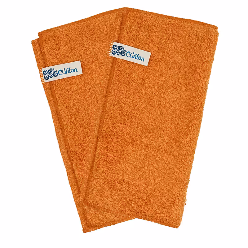 دستمال نظافت کلینتون مدل سوپر میکروفایبر اقتصادی کد 40030 بسته دو عددی | کالا مکس