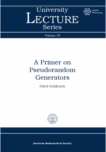 خرید و دانلود نسخه کامل کتاب A primer on pseudorandom generators