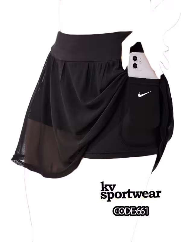 شورتک دامنی تنیس زنانه NIKE کد 001