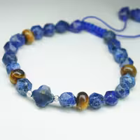 دستبندلاجورد وچشم ببر کد 310258