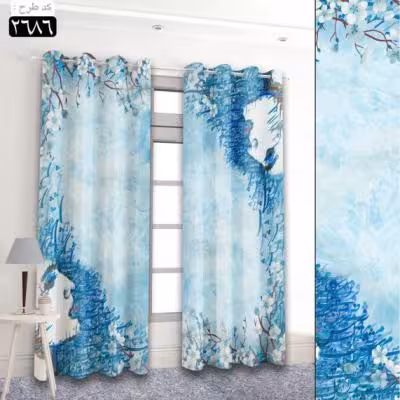 پرده تصویری طرح الیکا