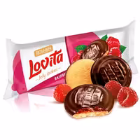 کوکی ژله ای لاویتا روشن با مغز تمشک 135 گرم