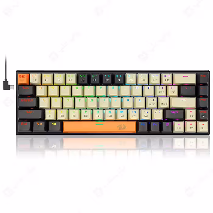 کیبورد سیمی گیمینگ مکانیکال ردراگون مدل Ryze K633