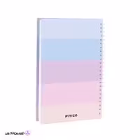 دفتر جلد سخت رنگی pitico کد 03