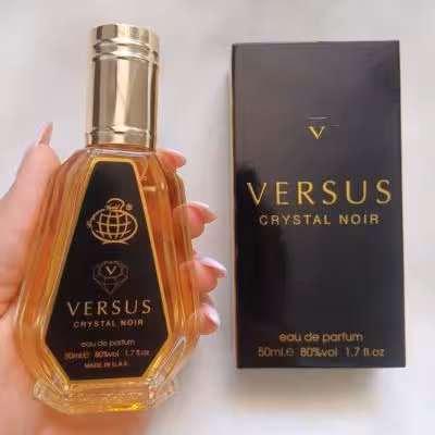 عطر ادکلن ورساچه مشکی رایحه عطر ورساچه کریستال نویر 50 میل فرگرانس