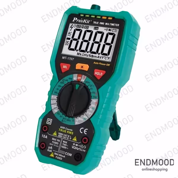 مولتی متر مولتی فانکشن پروسکیت TRUE RMS مدل Pro’sKit MT-1707