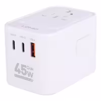 شارژر دیواری UNIVERSAL الدینیو LDNIO Z8 با توان 45 وات و سه خروجی Type-C و USB