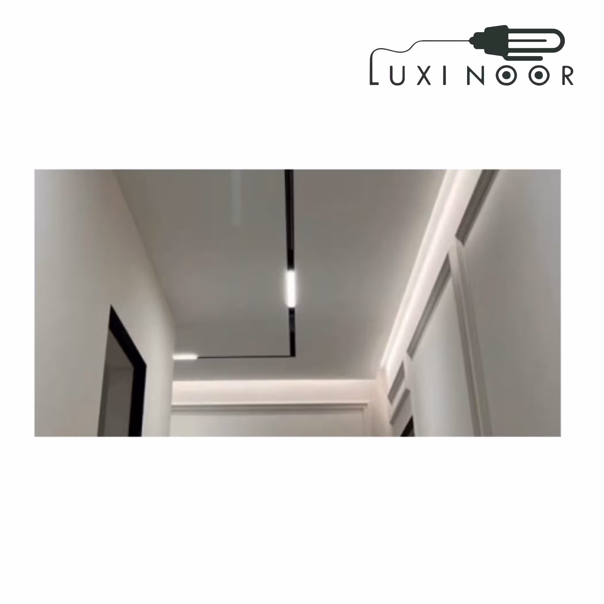 چراغ خطی لاینر مگنتی 4 سانت 40w آقای نورمدل MR22-100