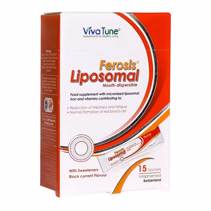 ساشه لیپوزومال فروسیس ویواتیون طعم انگور سیاه (15 عددی)