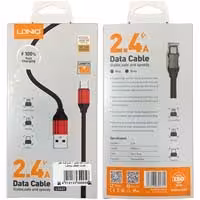 کابل شارژ و دیتا Type C 1 متری فست کنفی Ldnio LS431 2.4A