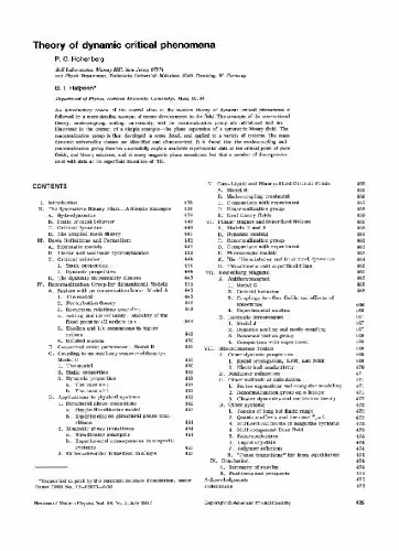 خرید و دانلود نسخه کامل کتاب Theory of dynamic critical phenomena