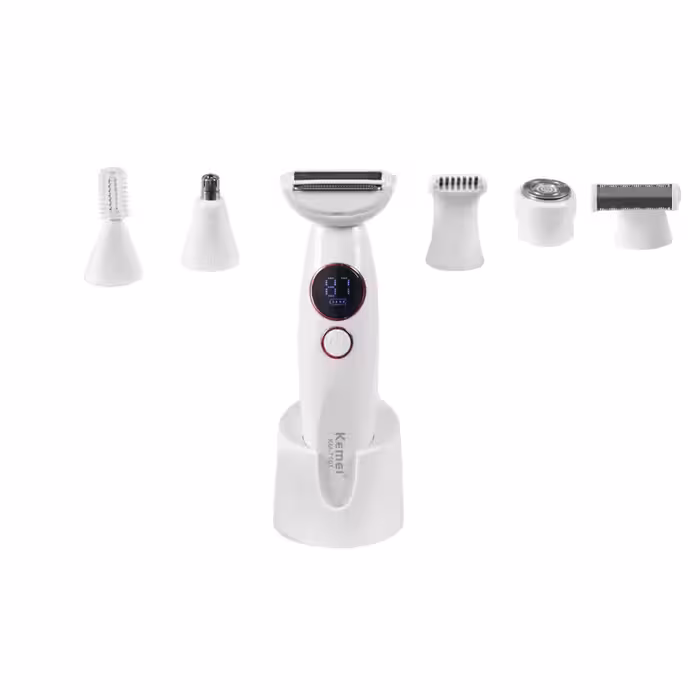 ست اصلاح مو صورت و بدن بانوان کیمی مدل km-7101 | کالا مکس