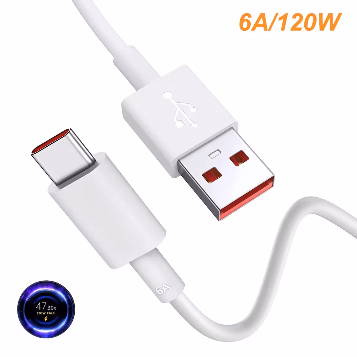 کابل شارژ اورجینال 6 آمپر شیائومی مدل Xiaomi 6A