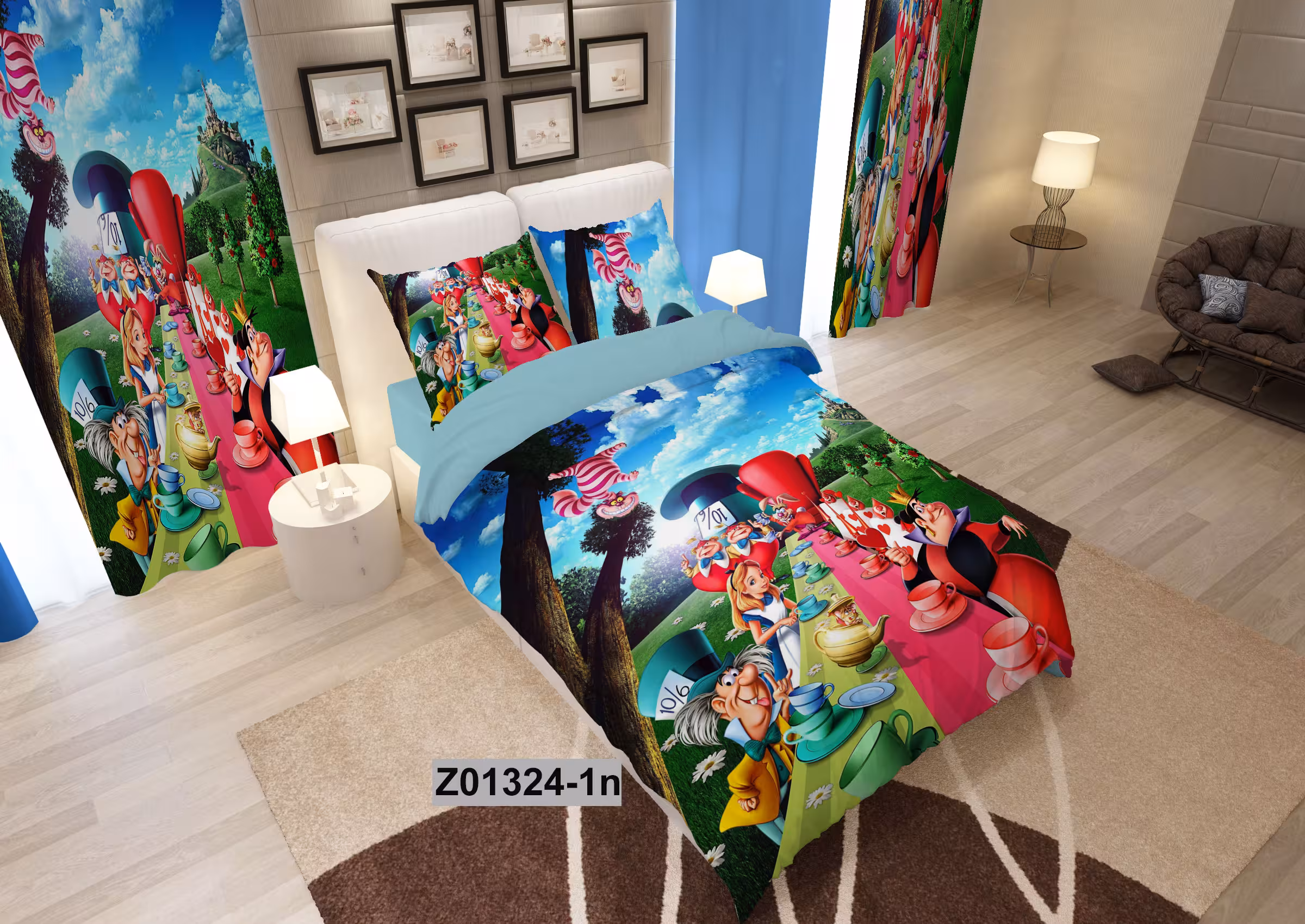 لحاف روتختی تنسل سه بعدی (3D) کالای خواب متین کد 1324