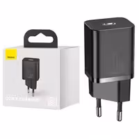 آداپتور شارژر PD QC3.0 20W Super Si Baseus CCSUP-B01 با گارانتی یاس ارتباط