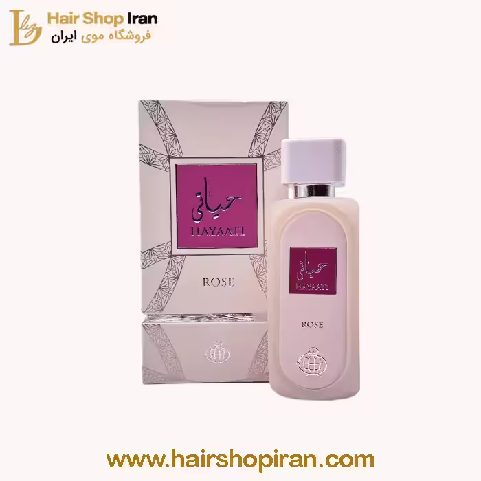 ادکلن حیاتی رز صورتی فراگرنس ورد (Hayaati Fragrance world)