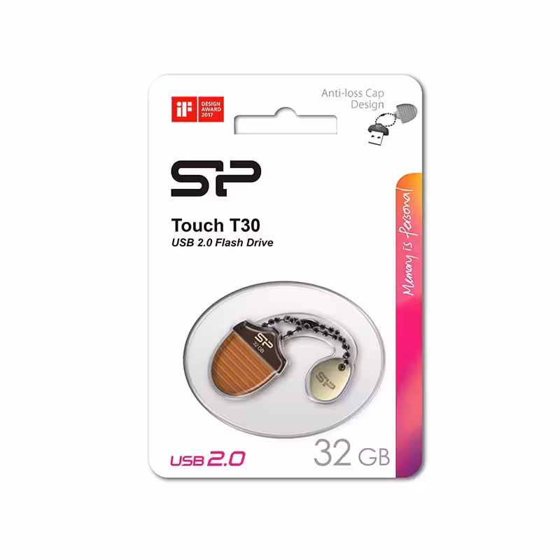 فلش مموری سیلیکون پاور مدل T30 ظرفیت 32گیگابایت