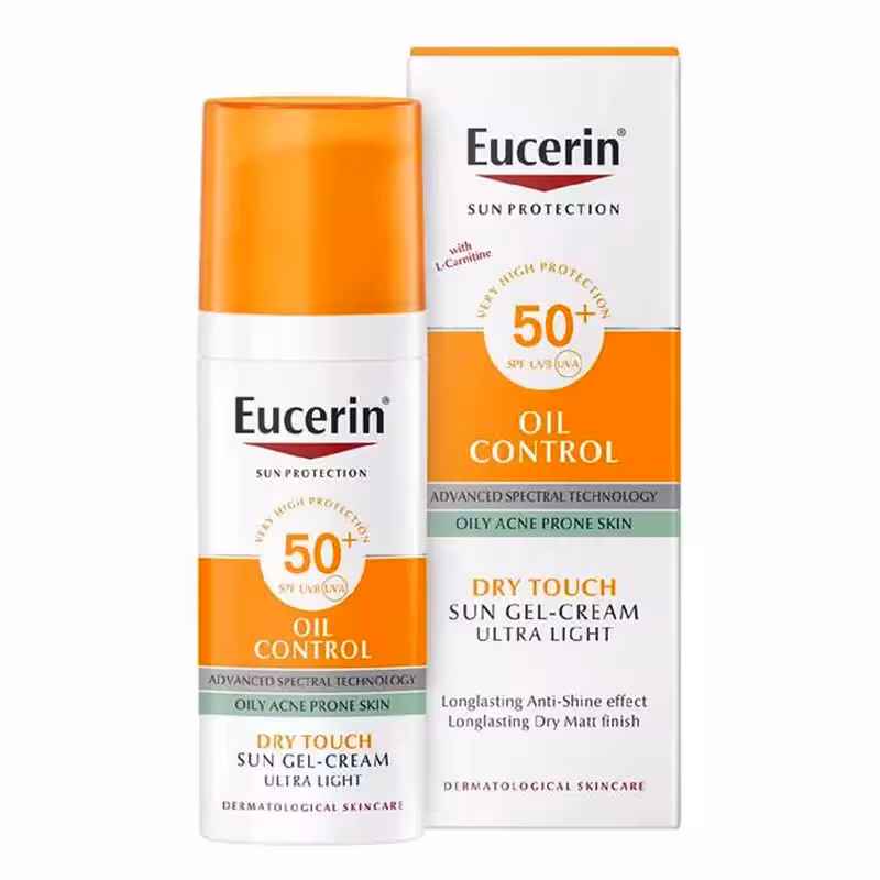ضد آفتاب اوسرین پوست چرب Eucerin Oil Control Sun Gel-Cream SPF50