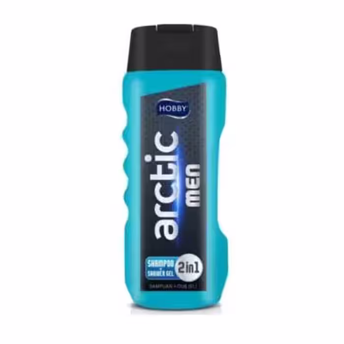 شامپو سر و بدن مردانه هوبی HOBBY مدل ARCTIC حجم 400 میل