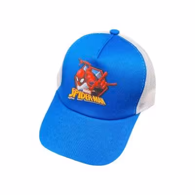 کلاه کپ بچگانه مدل SPIDERMAN-M3 کد 1180 رنگ آبی
