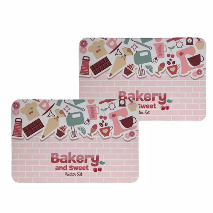 زیربشقابی طرح آشپزخانه کد 8212 مجموعه 2عددی 