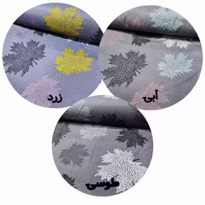 ملحفه مدل کشدار طرح پاییزی دو نفره سایز 180×200 سانتی متر