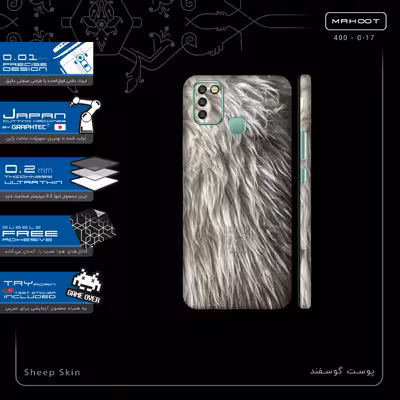 برچسب پوششی ماهوت مدل Sheep Skin-FullSkin مناسب برای گوشی موبایل اینفینیکس Smart 6 X657B