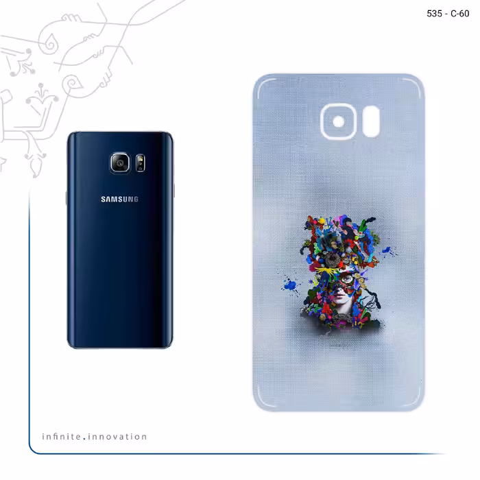 برچسب پوششی ماهوت مدل Collage of surreal Portrait of Women 4 مناسب برای گوشی موبایل سامسونگ Galaxy Note 5