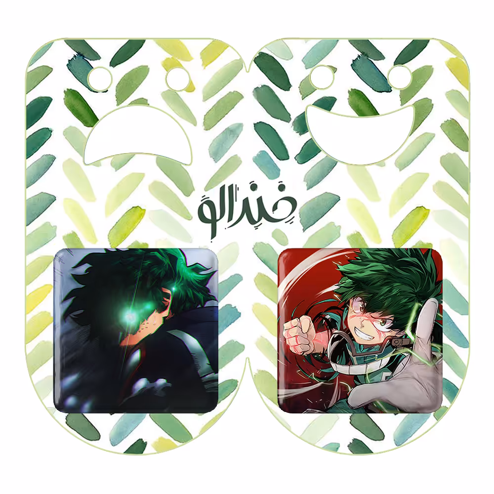 پیکسل خندالو مدل میدوریا ایزوکو و دکو انیمه آکادمی قهرمان من کد 1156711565 مجموعه 2 عددی