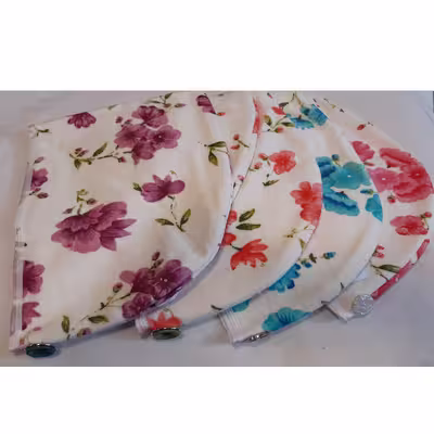 حوله کلاهی طرح گل