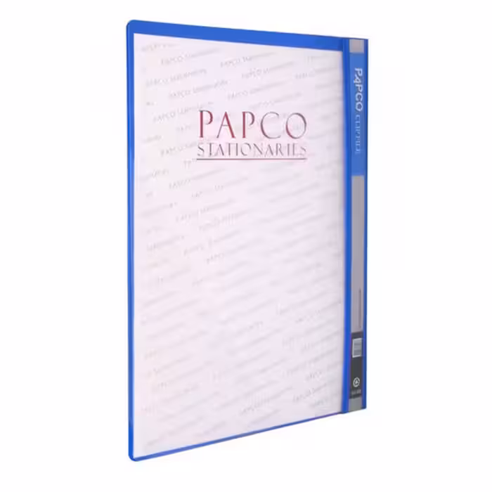 پوشه پاپکو مدل یک رو شفاف FC-110 بسته 3 عددی