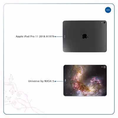 برچسب پوششی ماهوت مدل Universe-by-NASA-5 مناسب برای تبلت اپل iPad Pro 11 2018 A1979