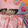 سرویس روتختی کوکوجم مدل پروانه یک نفره 4 تکه