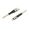 کابل تبدیل USB به MICROUSB  هوکو مدل U105 ANTI TWIST طول 1.2 متر