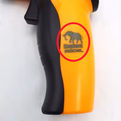 حرارت سنج لیزری صنعتی مدل الفنت کد YPBE-550C