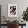 تابلو مدل انتزاعی طرح گل کد 476