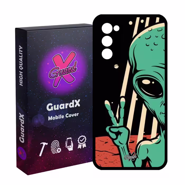 کاور گارد ایکس طرح Alien مدل Glass10499 مناسب برای گوشی موبایل سامسونگ Galaxy S20 FE