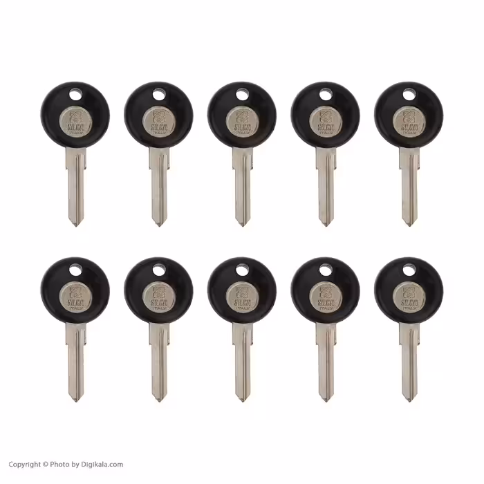 کلید خام سیلکا مدل VO 9P بسته 10 عددی
