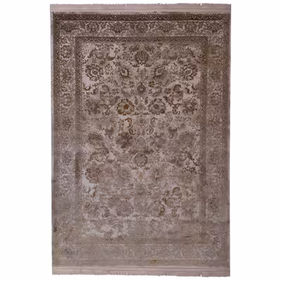 فرش ماشینی زمرد مشهد طرح پتینه مدل 2115