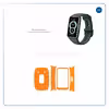 برچسب ماهوت طرح Matte Orange مناسب برای ساعت هوشمند هوآوی band 6