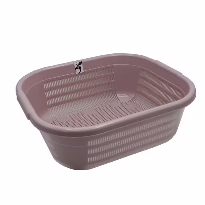 آبکش و لگن مدل بلوط کد YPB-T40-37x32.5CM بسته 2 عددی