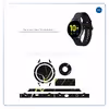 برچسب ماهوت طرح Graphite-Gold-Marble مناسب برای ساعت هوشمند سامسونگ Galaxy Watch Active 2 44mm